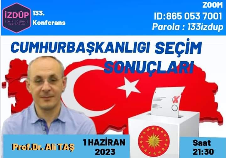 İZMİR DÜŞÜNCE PLATFORMU 133. KONFERANS-Prof Dr Ali Taş